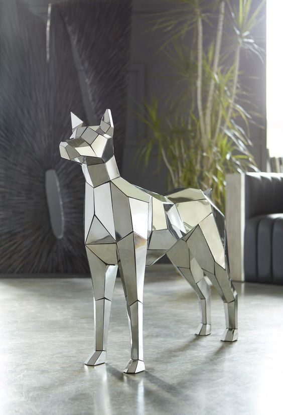 Sculpture En Aluminium